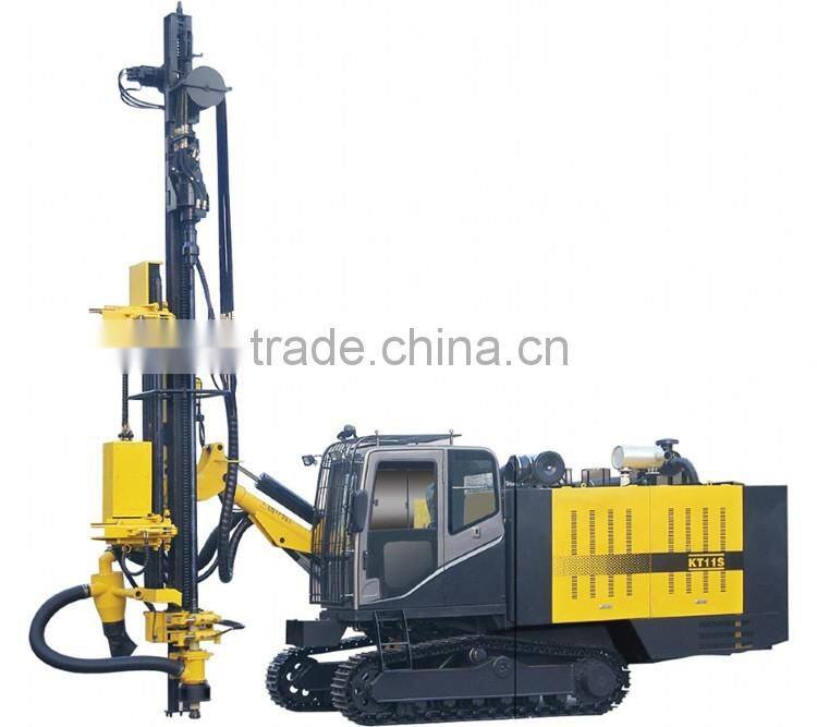 KT11S the most advanced crawler mounted integrated dth drilling rig