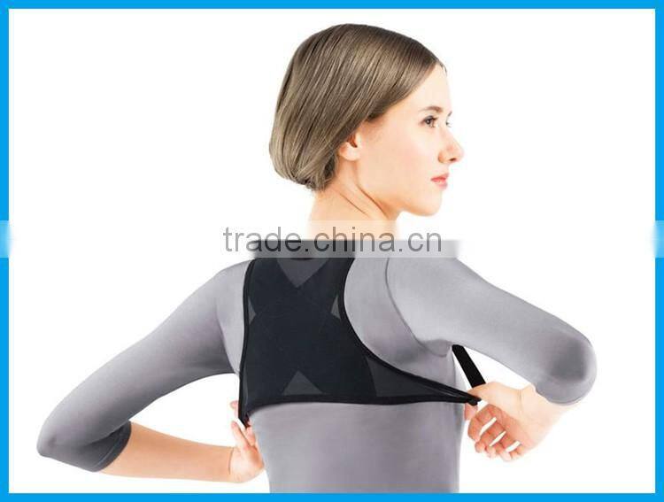 Clavicle Posture Support Brace and Upper Back Posture Corrector for Fractures + adjustable