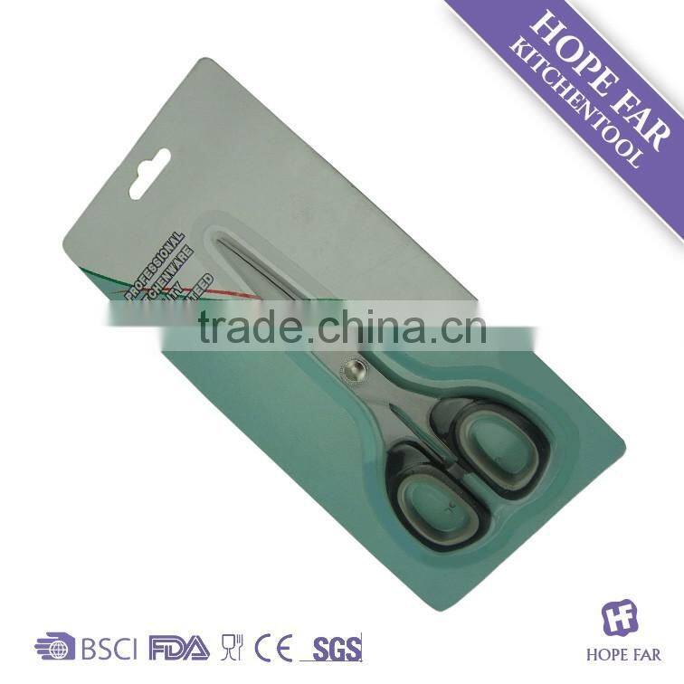K842 Stainless steel nose long blade office scissors