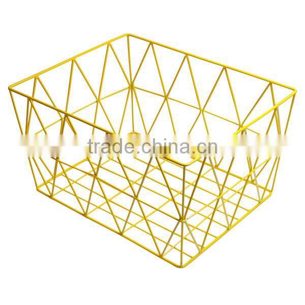 New design multicolor sundries storage basket wholesale cheap wire baskets