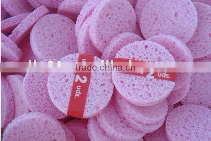 100% Cellulose Face Sponge Face Washing Puff