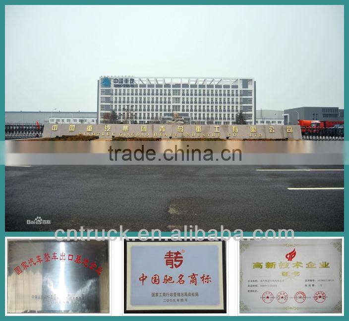 CNHTC SINOTRUCK HOWO quay tractor truck engineering vehicle