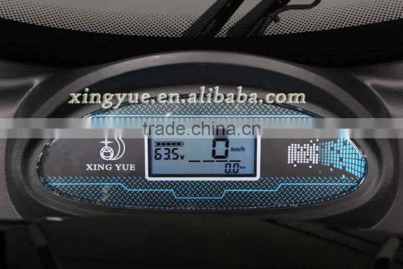 three wheel electric tricycle roof scooter for delivery with tilting mechanism