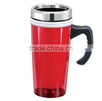 mug Wonderful Heat preservation effect stainless steel big belly auto cup with handle any color is ok