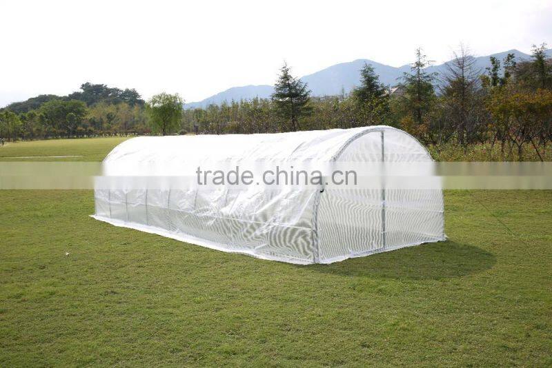 8x3x2M Polytunnel garden Greenhouse Fully Galvanized Steel Frame with door