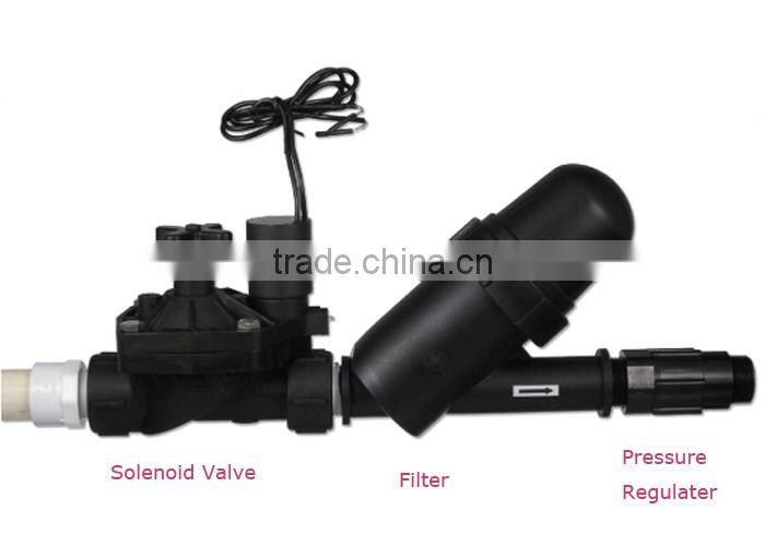 Drip irrigation system 120 mesh 2" big plastic screen water filter for agriculture