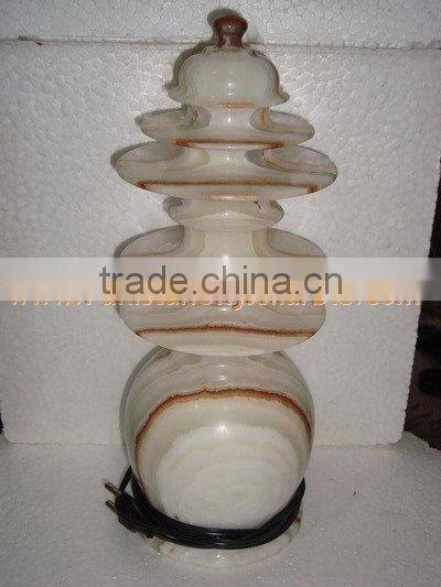 MODERN UNIQUE POPULAR DESIGNS ONYX LAMPS HANDICRAFTS