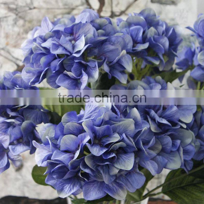 Wholesale artificial silk Hydrangea wedding decoration flowers