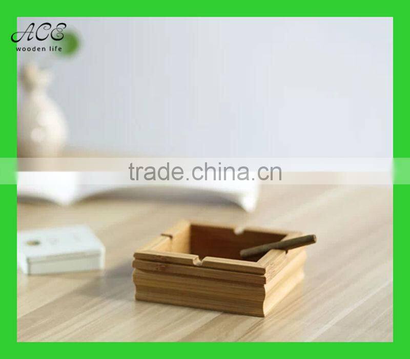 bamboo ashtray