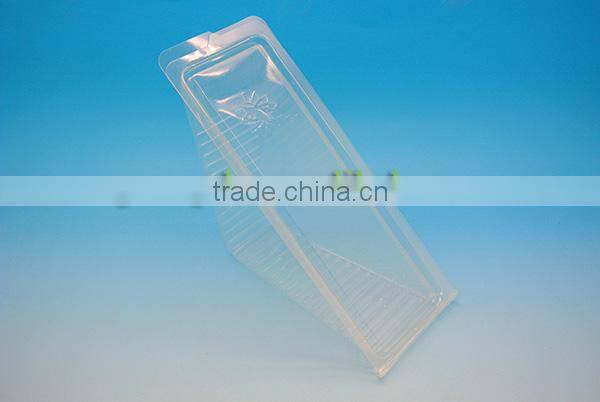PLA transparent plastic sandwich box,100% biodegradable and compostable