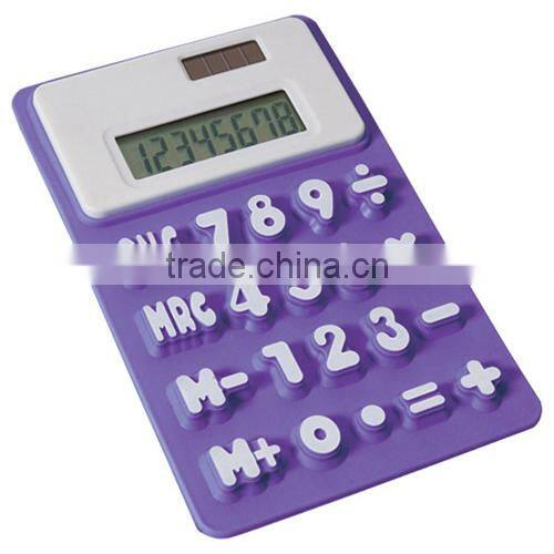 High quality silicone calculator /digital calculator