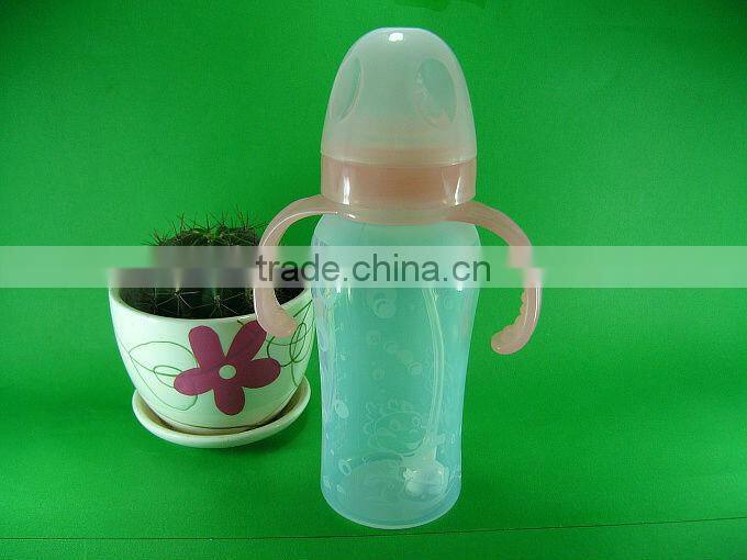 BPA free silicone baby bottle for baby