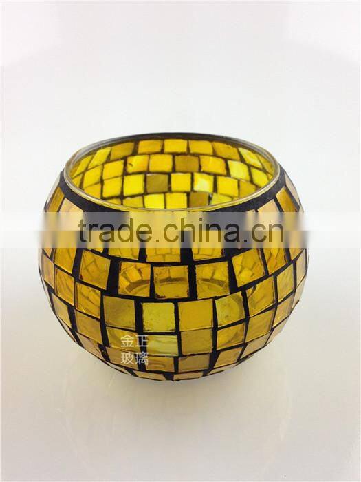 Glass Candelabra,Glass Candle Holder