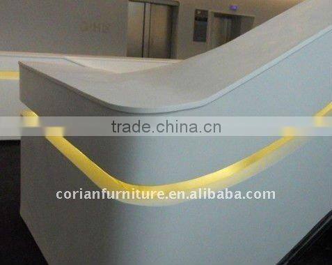 Acrylic solid surface modular design interior stairs