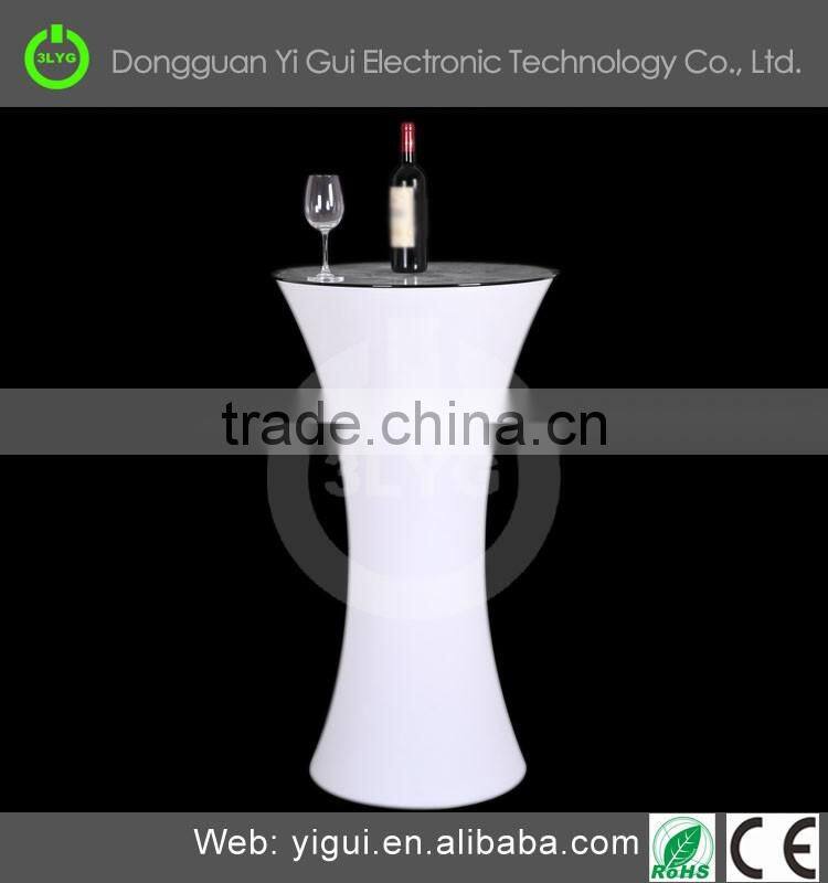 Plastic shell led lights dining table & commercial table led light
