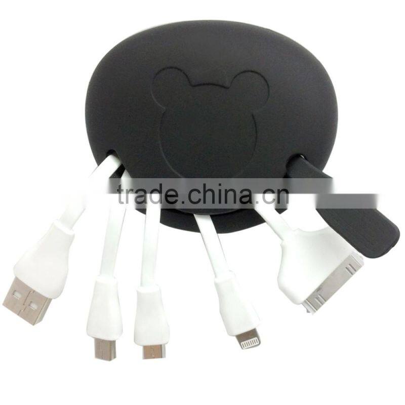Computer,Video Game Player,Mobile Phone Use and 4 in 1 multi usb data sync charger cable