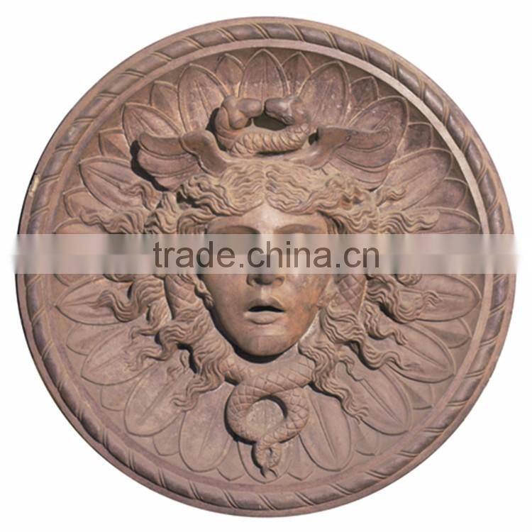 Custom Greek mythology character resin statue medallion