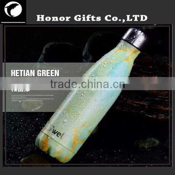 Promotional Custom Logo Printed Sports Stainless Steel Water Bottle