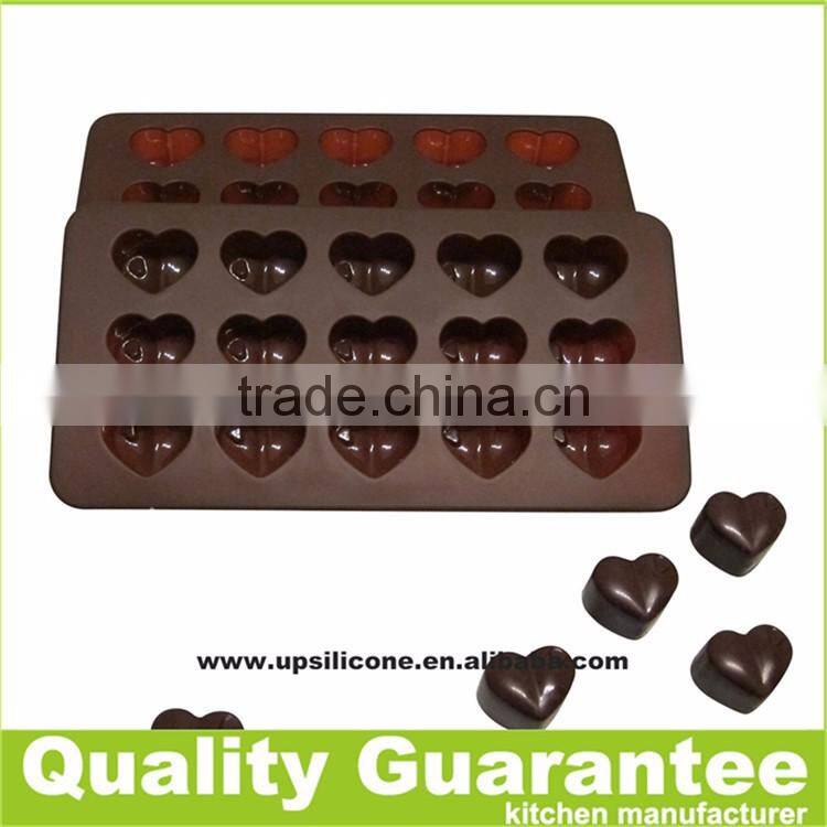 FDA&LFGB customize various shapes Silicone chocolate molds