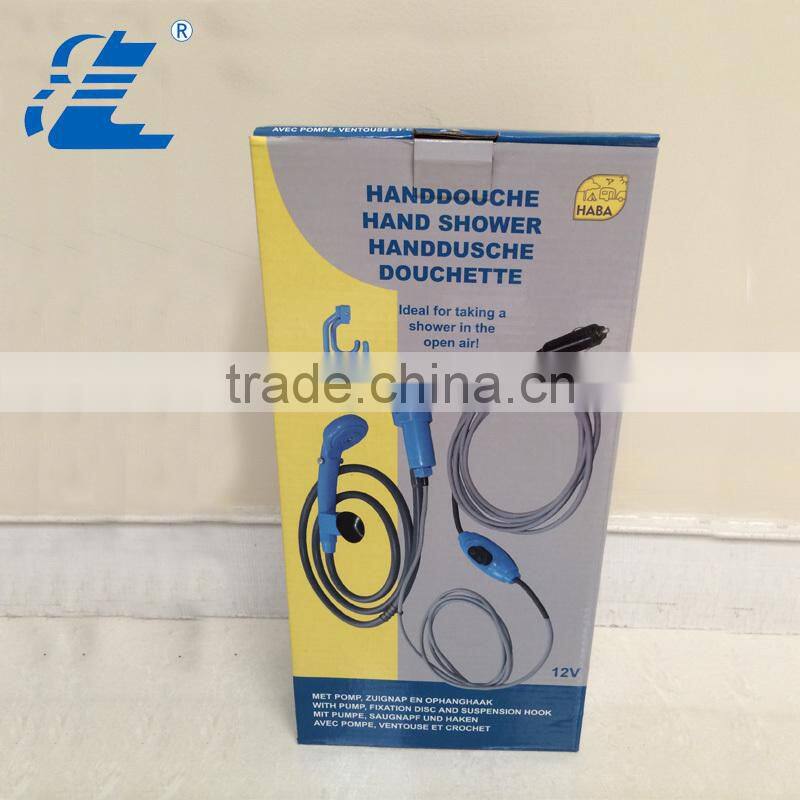 Outdoor portable Automobile shower set for camping or car washing