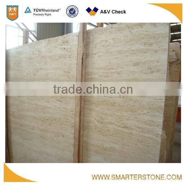 Cream Travertine Slab Yellow Travertine Marble