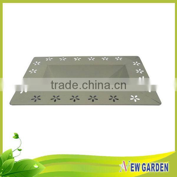 New Arrival Factory Wholesale Unique Shape Slanted Railing Flower Pot