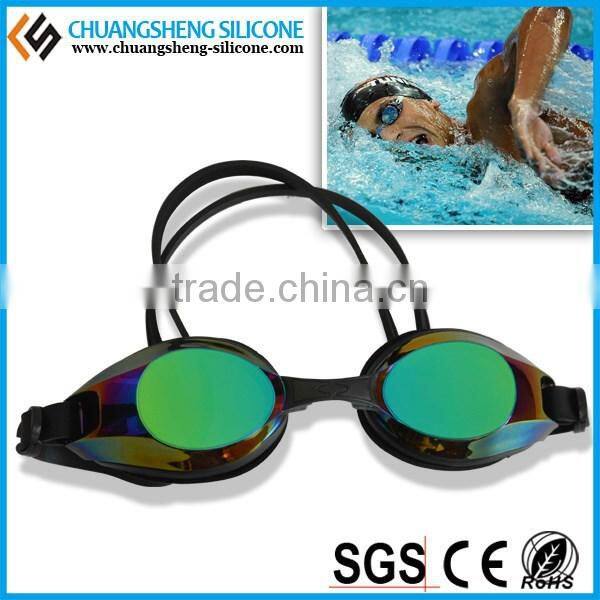 WATERPROOF SILICONE SWIM GOGGLES,SWIMMING POOL GLASSES