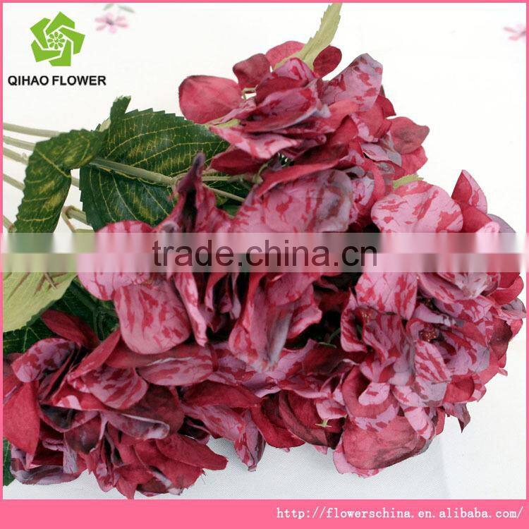 Autumnal hydrangea artificial hydrangea bouquet decorative landscaping hydrangea bouquet