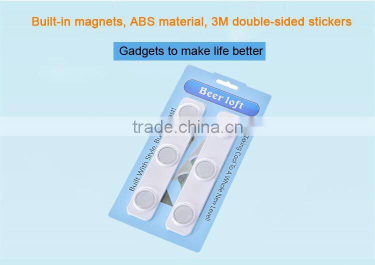 2017 new kitchen tool Magnetic Bottle Storage Fridge Strips