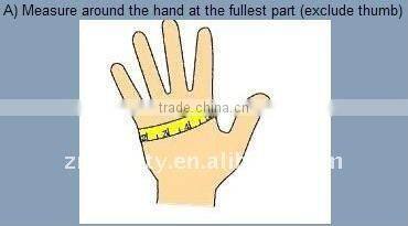 Mechanic hand protection gloves with rubberJRM46