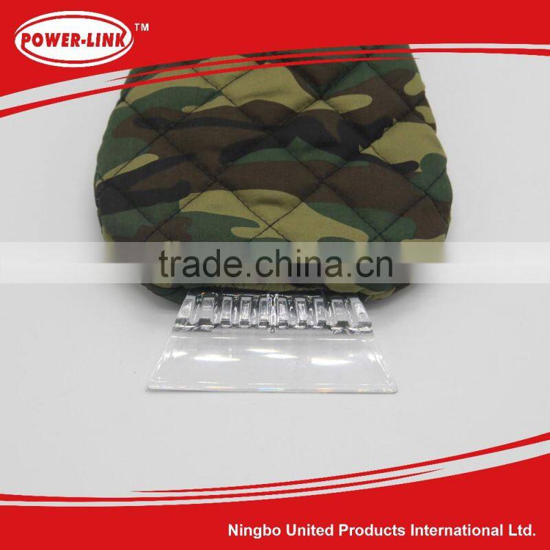 Fashion camouflage ice scraper glove ice scraper glove
