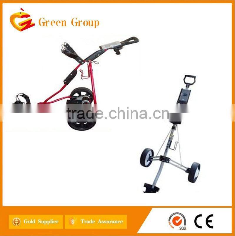 lithium remote stainless golf trolley for promotion