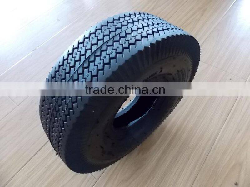 10inch Japan Market hot sale Rubber tyre 4.10/3.50-4