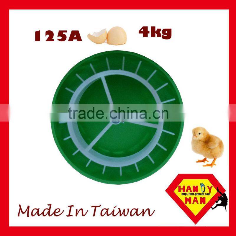 125A 4kg Crown Chicken Plastic Poultry Gear Box Feeder