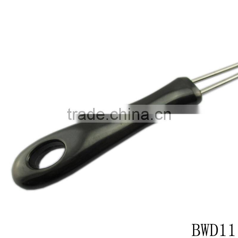 Modern Jincheng stainless steel mesh strainer with the plastic handle shank