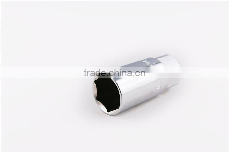 1/2" Dr. Metric Mirror Surface Cr-V 6Point Socket