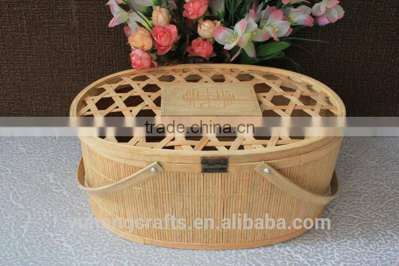 High quality and natural bamboo basket