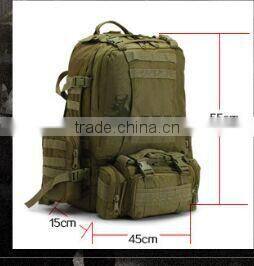 New men's Camouflage backpack outdoor mountaineering bags tactical in the combination of many Backpack