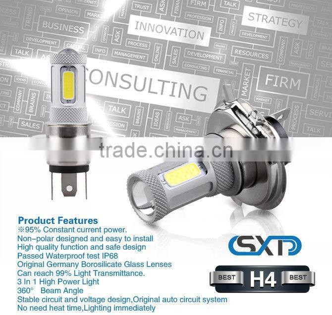 New Car Accessories Products 360 Degree Cars LED Light 580LM Alumina Auto H7 led Fog Light