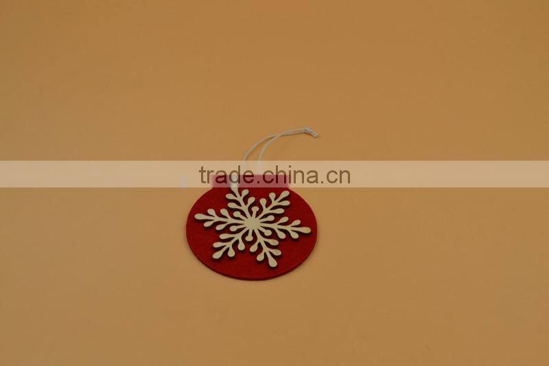 cut christmas wood key chain