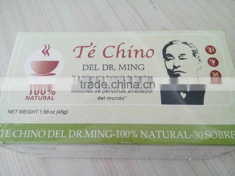 DR. MING Chinese Tea/TE Chino DR DEL.MING/Natural herbal Weight loss Tea