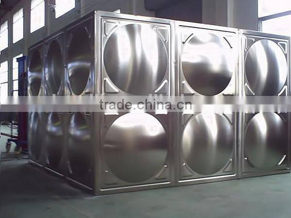 Hot sale!!! Huili galvanized sectional steel water storage tank made in china