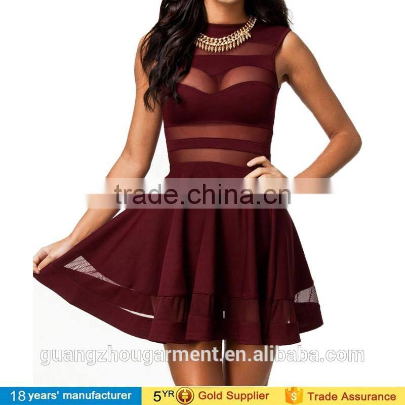 2016 women Mesh bodycon party mini dress ladies first night sexy dresses bandage dress