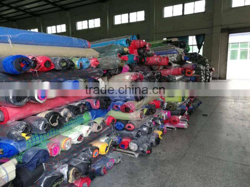 PVC Coated Polyester Stock lot Oxford Fabric Stock For School bags