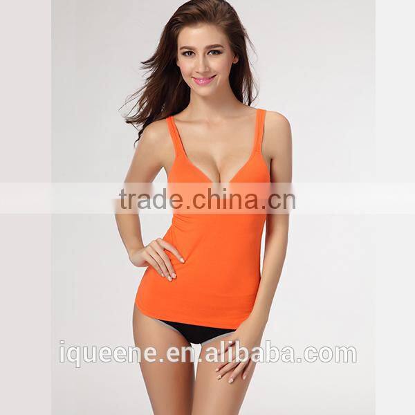 One-Piece No Rims With Chest Pad Deep V-neck Sexy Vest harness