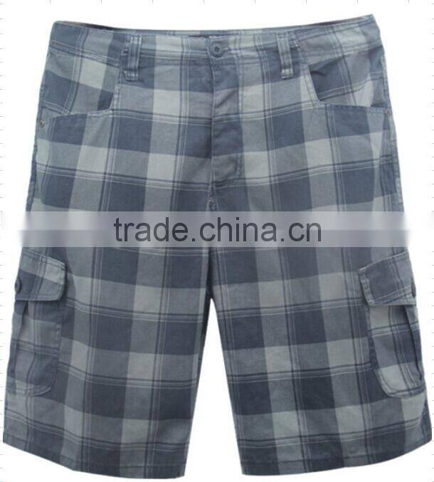 Men outwear casual clothing cargo shorts with belt
