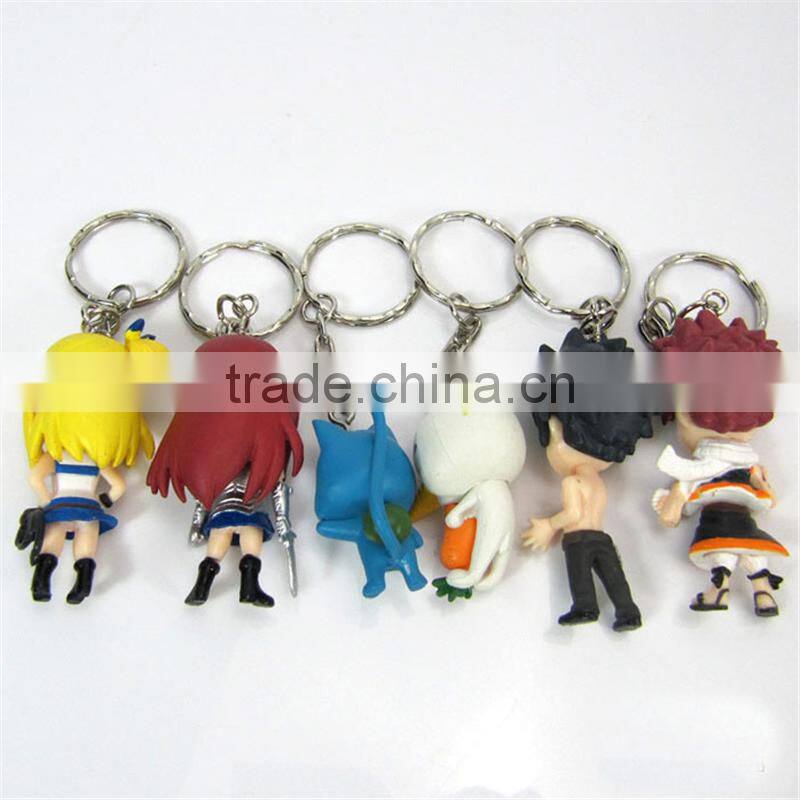 Fairy tail model action figure doll toys cute cartoon anime PVC figure wholesale toys