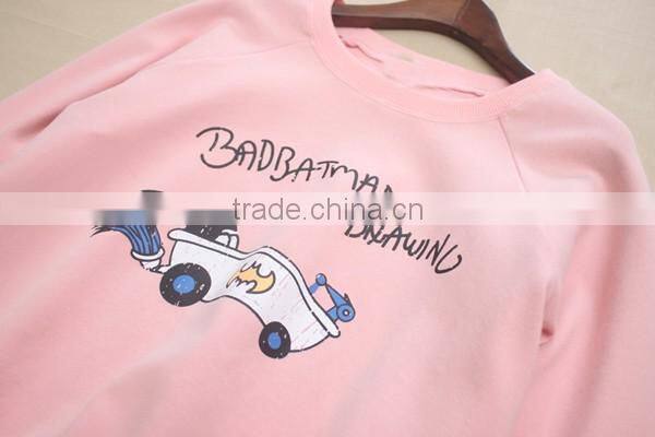 2016 hot sale printing pullover hoodie sweatshirt manufacturer