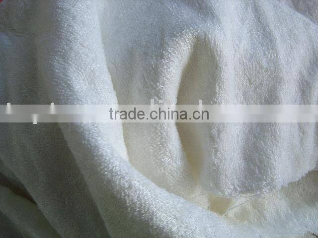 100% bamboo terry fabric