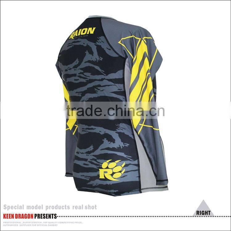 Bjj fightgear brazillian jiu jitsu longsleeve mma rashguards